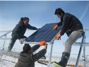 太陽能鋁合金光伏支架設(shè)備特點